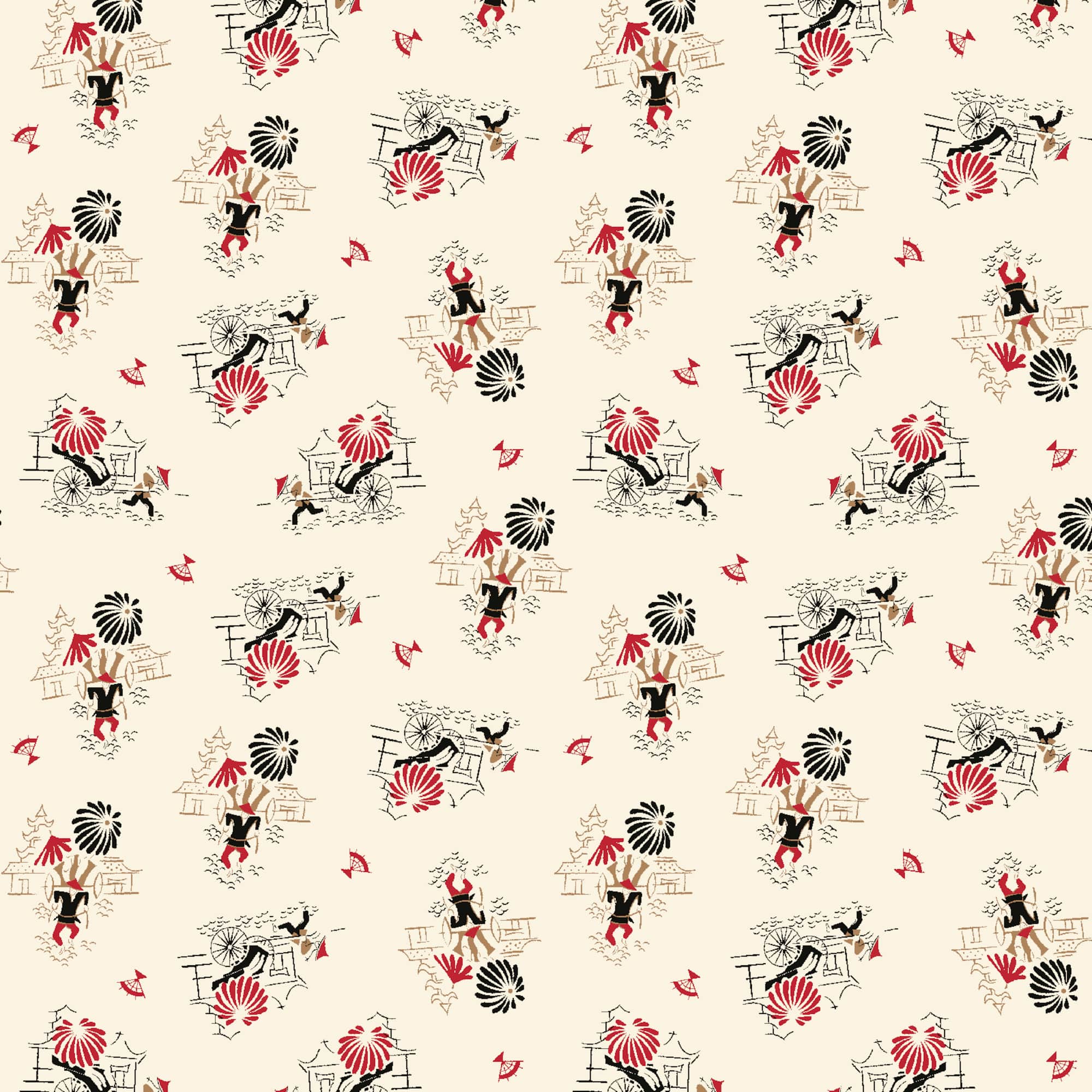 Springs Creative Mary Fons World Piece Cotton Fabric